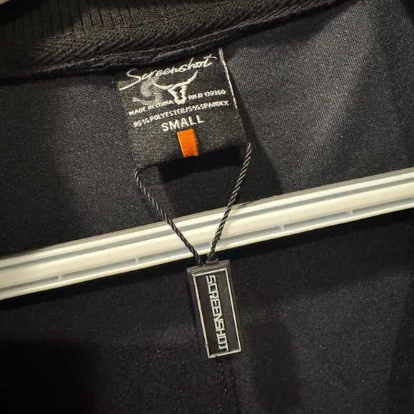 Screenshot 80s Retro Track Jacket Unisex Size Small NWT Slim Fit Streetwear - Picture 5 of 5